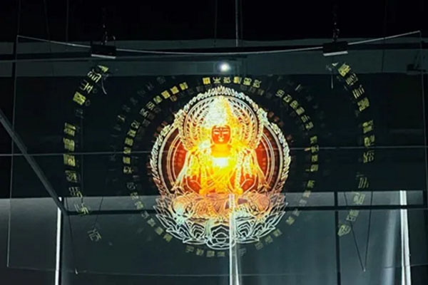 光子曲面透明屏