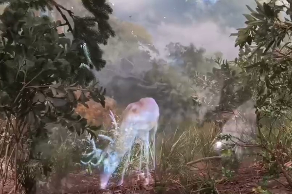 光子芯片透明屏打造最酷的AR公園叢林