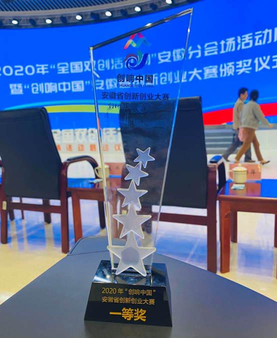 安徽省省長(zhǎng)李國(guó)英為光子晶體科技頒發(fā)一等獎(jiǎng)